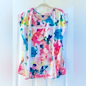 Women’s Worthington Watercolor Blouse XL
